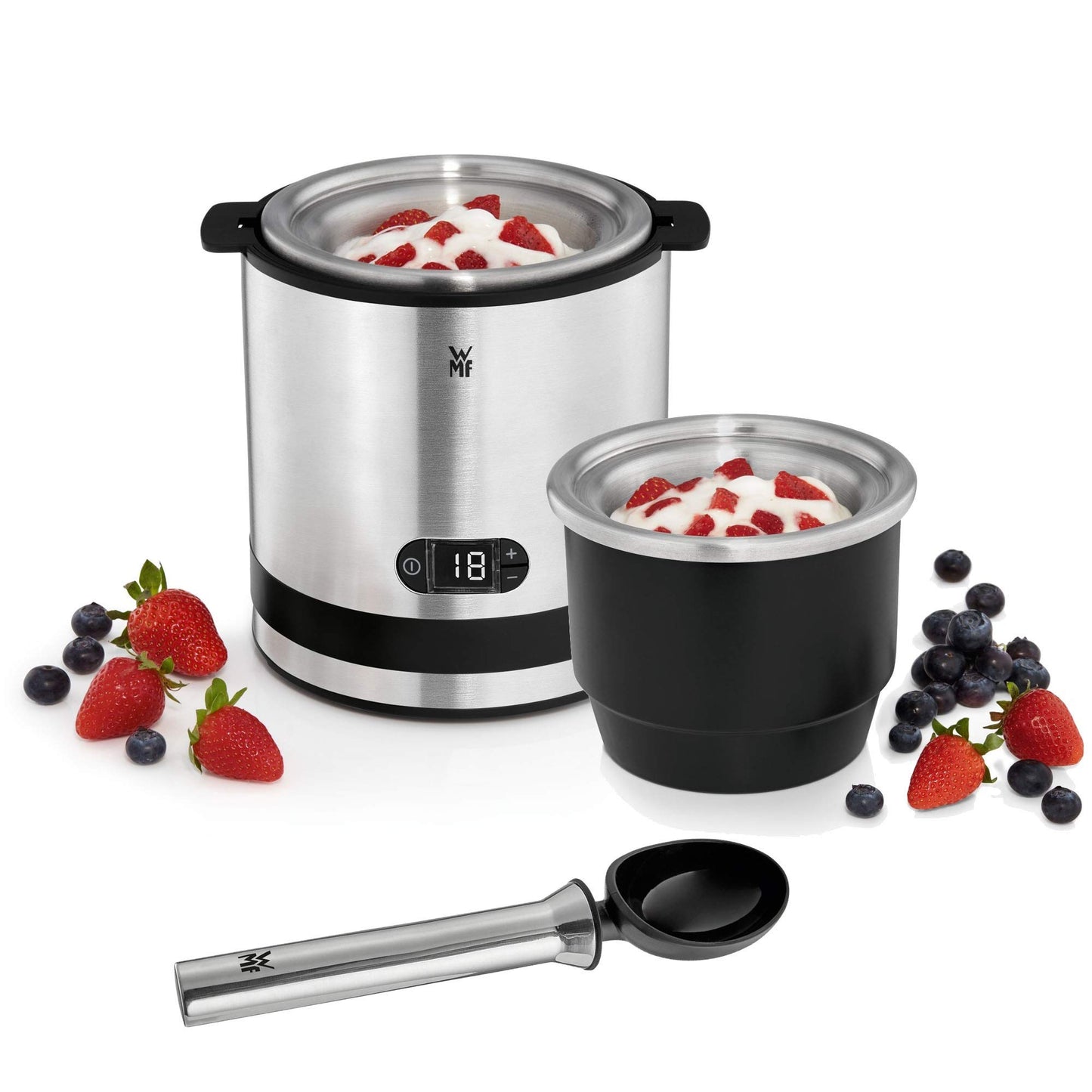 “Eismaschine 3-in-1 – Frozen Joghurt, Sorbet & Eiscreme”
